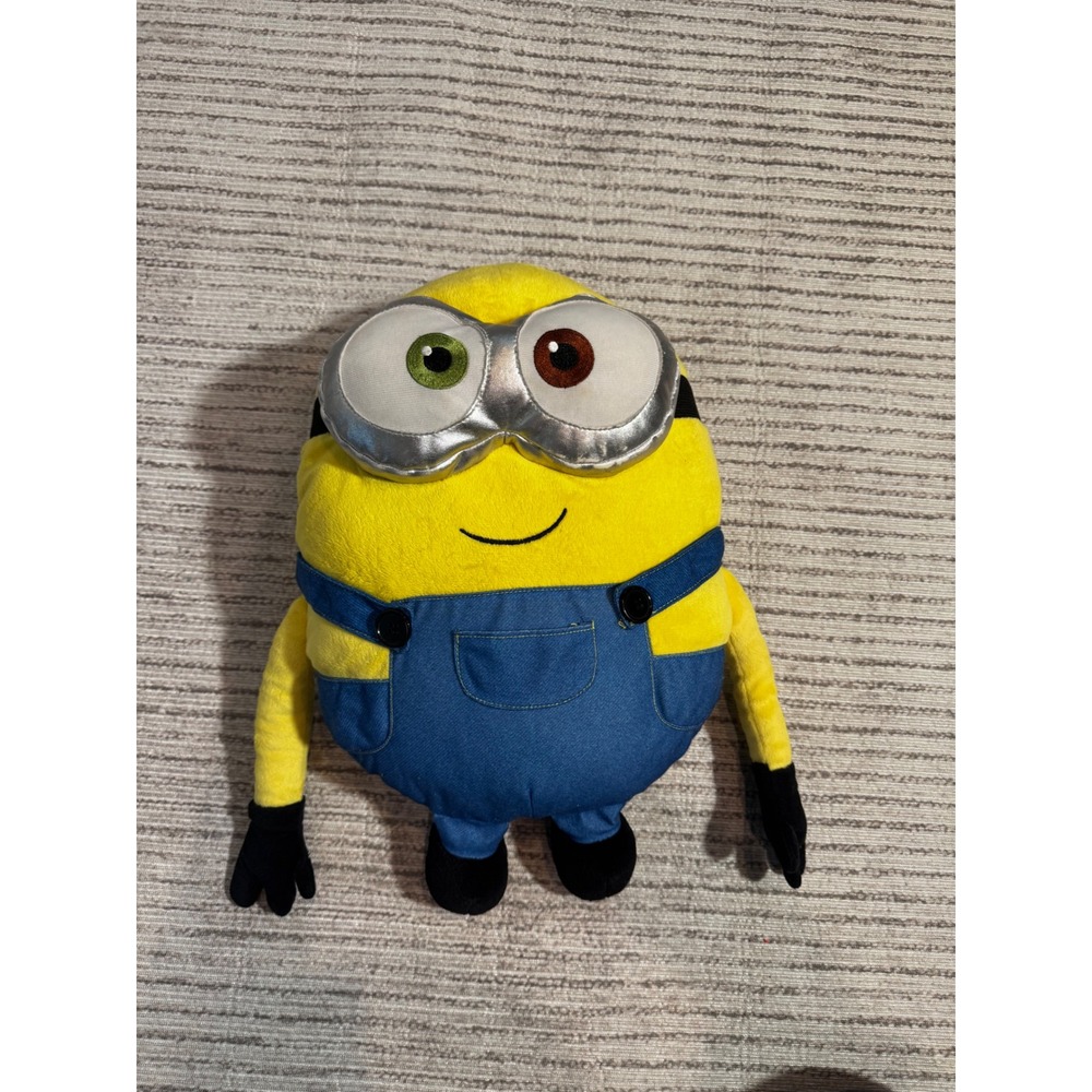 Despicable Me Minion Bob Plush Stuffed Animal Franco Mfg Yellow Blue 15‎ Inch